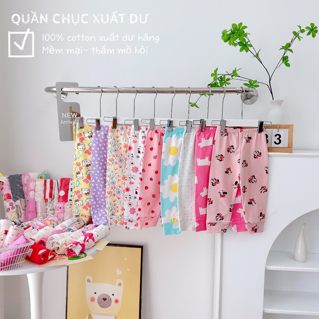 SET 10 QUẦN CHỤC BORIP CHO BÉ TRAI BÉ GÁI 2023