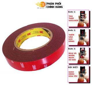 Băng keo cường lực siêu dính 3M dài 10mét 4229P và GPL-110 dài 11mét - nhiều kích thước, khả năng kết dính cao