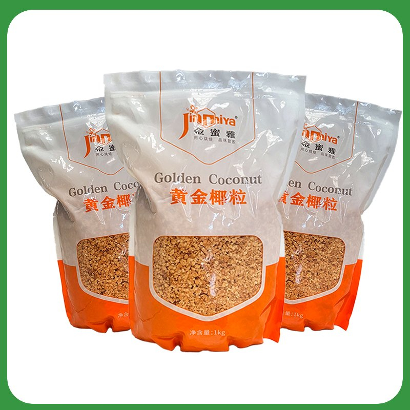 VỤN DỪA NƯỚNG GÓI 1KG, HÀNG NHẬP KHẨU