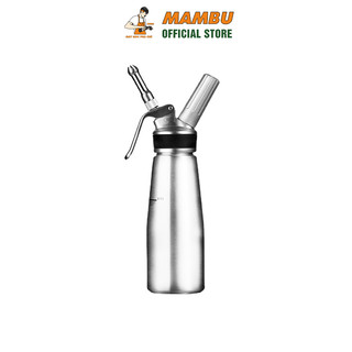 [Sỉ] Bình xịt kem Mosa 0.5L nắp inox - Thiết bị máy móc pha chế