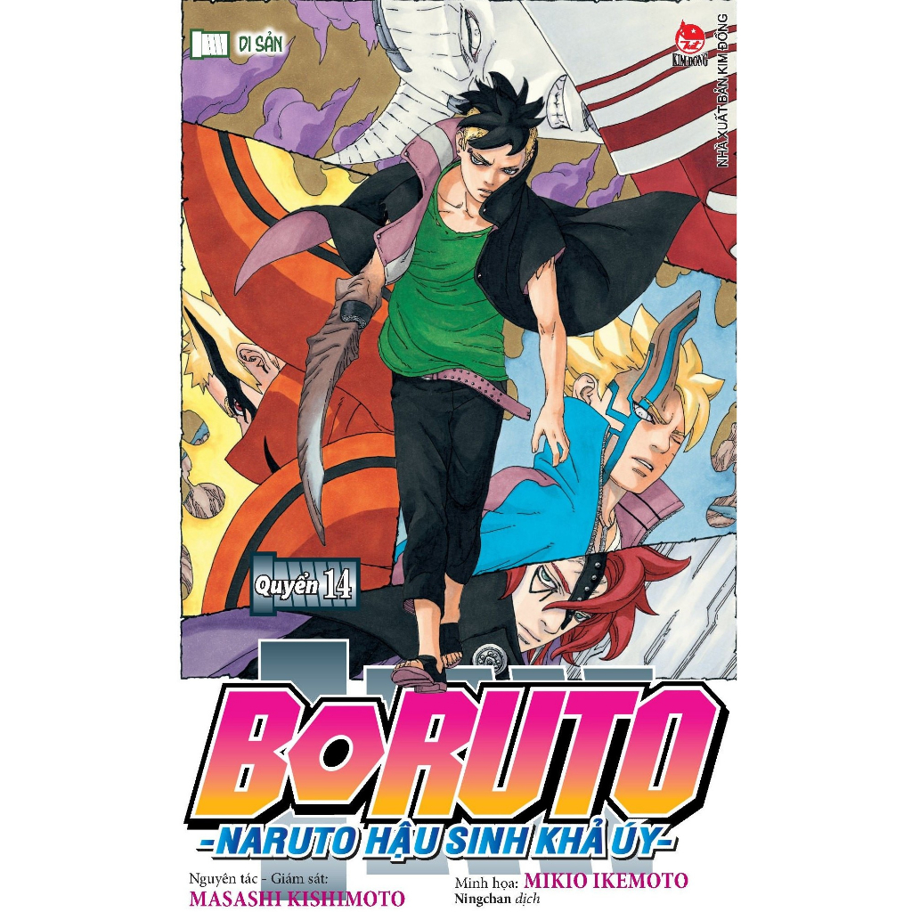Truyện tranh- Boruto: naruto hậu sinh khả uý-NXB Kim Đồng