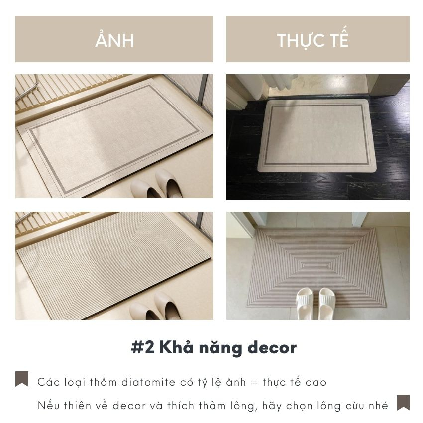 Thảm silicon thấm nước chống trơn để phòng bếp, thảm đá siêu thấm nước phong cách sang trọng