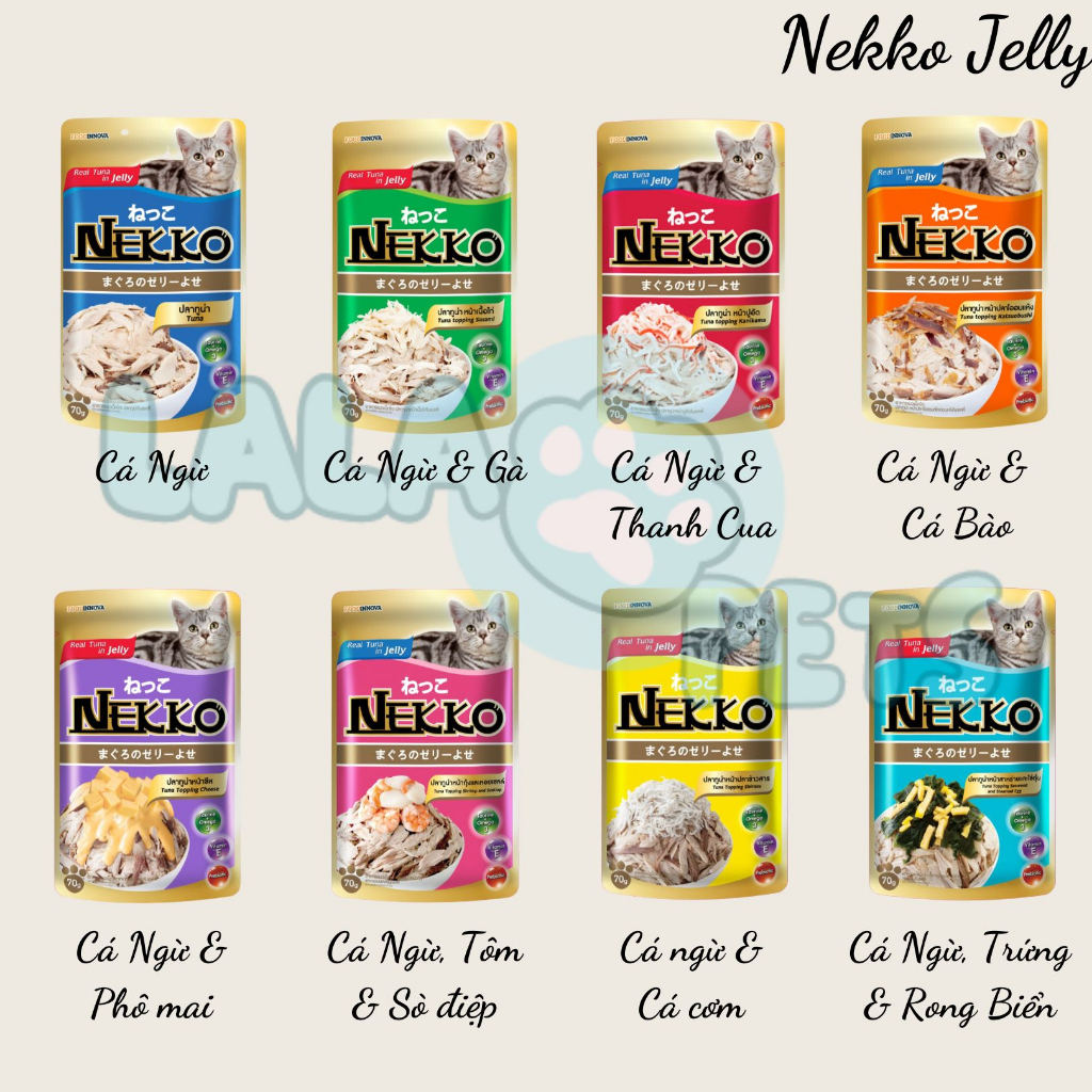 Pate Nekko 70g cho Boss Meow