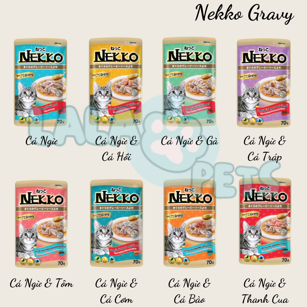 Pate Nekko 70g cho Boss Meow