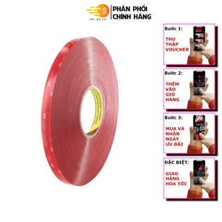  Băng keo cường lực 2 mặt trong suốt 3M VHB 4910 kích thước 33m