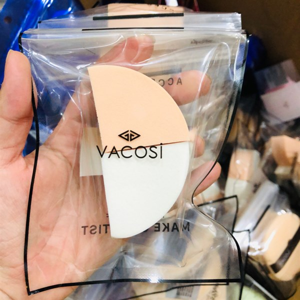 BP11 - BÔNG PHẤN ƯỚT TAM GIÁC VUÔNG (BỊCH 2 CÁI)