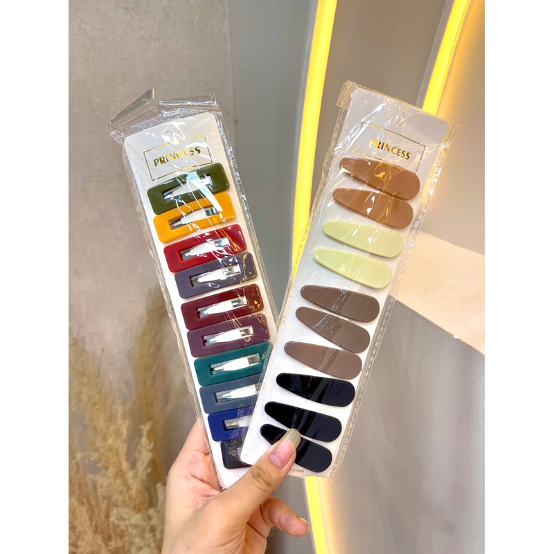 COMBO 4 VỈ KẸP TÓC CHO BÉ SIÊU XINH