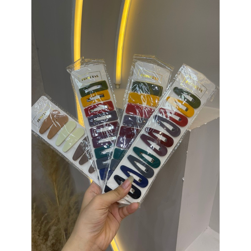 COMBO 4 VỈ KẸP TÓC CHO BÉ SIÊU XINH