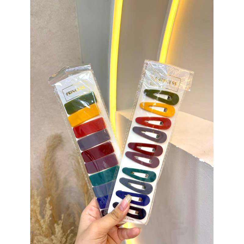COMBO 4 VỈ KẸP TÓC CHO BÉ SIÊU XINH