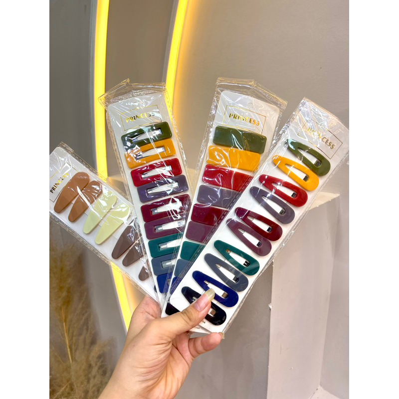 COMBO 4 VỈ KẸP TÓC CHO BÉ SIÊU XINH