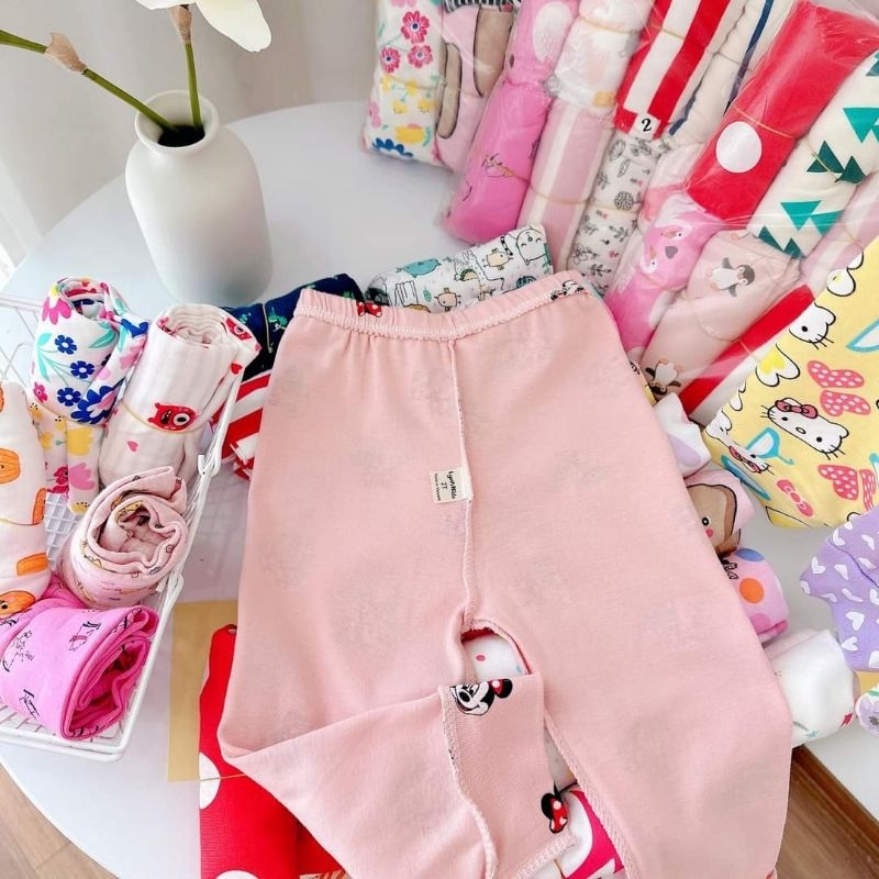SÉT 10 QUẦN CHỤC DÀI BOZIP XUẤT DƯ CHO BÉ TRAI BÉ GÁI