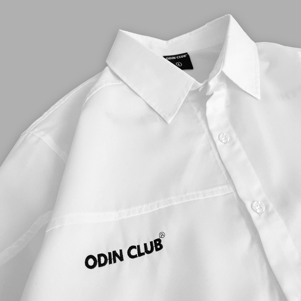 Áo Sơ Mi Dài Tay Moon ODIN CLUB, Áo sơ mi form rộng nam nữ ODIN, Local Brand ODIN CLUB