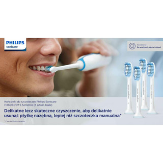 [Hà Hàng Đức] Set 4 đầu bàn chải Philips Sonicare Sensitive HX6054