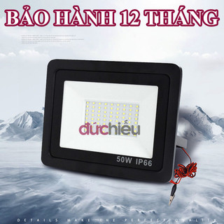 [ Hàng bao chất lượng ]  Đèn pha LED kẹp bình ắc quy 12v - 20w 30w 50w 100w - Đức Hiếu shop