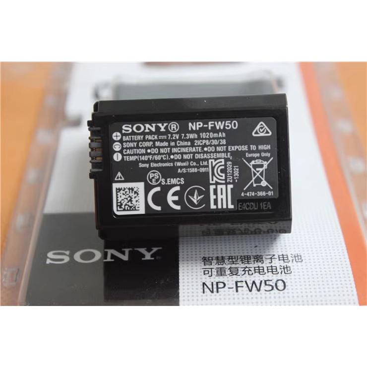 BH 3 tháng - Pin sạc Sony FW50 cho Sony Alpha 7, a7, a7II, Alpha 7R, a7R, Alpha 7R II, Alpha 7S, a7S, a7S II, Alpha a300