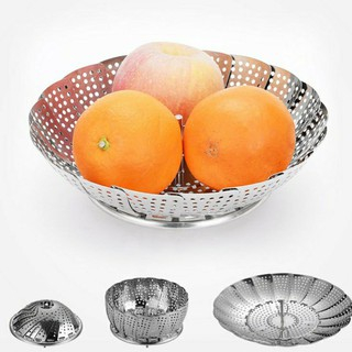 Vỉ Hấp Inox Cao Cấp, Dày, An Toàn Sản Phẩm Chắc Chắn, Bền, Đẹp, Nhiều Công Dụng: vỉ hấp, Rổ Để Đồ, Dễ Dàng Gấp Gọn