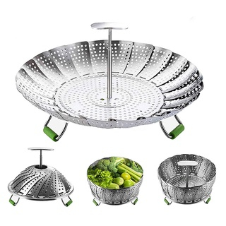Vỉ Hấp Inox Cao Cấp, Dày, An Toàn Sản Phẩm Chắc Chắn, Bền, Đẹp, Nhiều Công Dụng: vỉ hấp, Rổ Để Đồ, Dễ Dàng Gấp Gọn