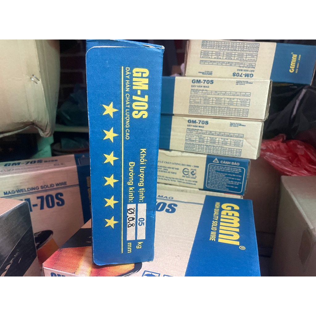 Dây hàn mig CO2 Kim Tín cuộn 5kg 0.8mm