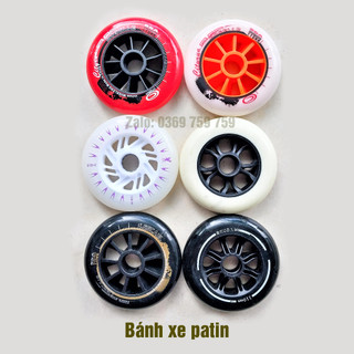 Bánh Xe Patin Speed Chính Hãng Cityrun Roselle, Lescaul, Bkuba 110mm, 100mm, 90mm