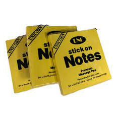 Giấy Note vàng 3x3 UNC 76mm x 76 mm