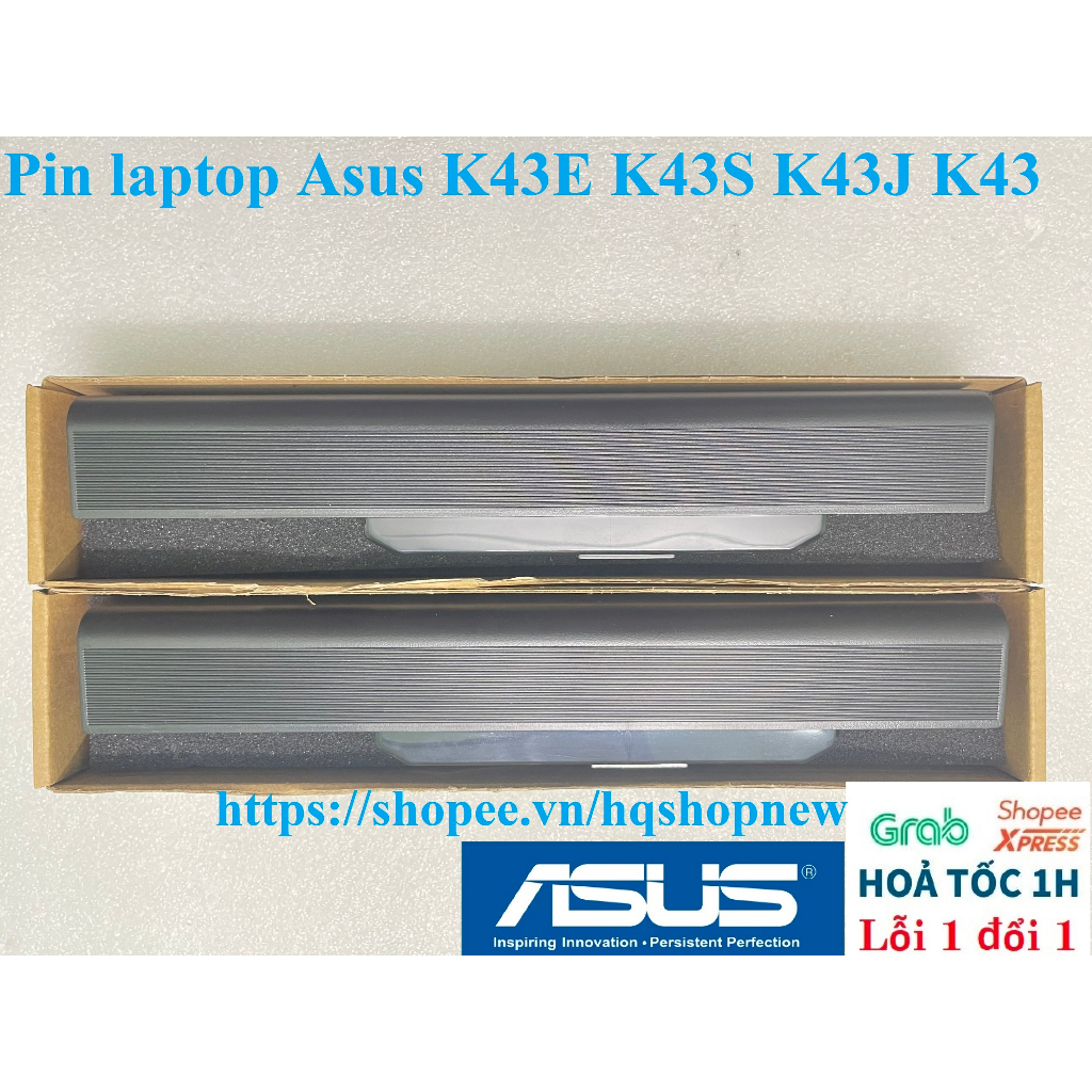 ⚡ Pin laptop Asus K43E K43S K43J K43