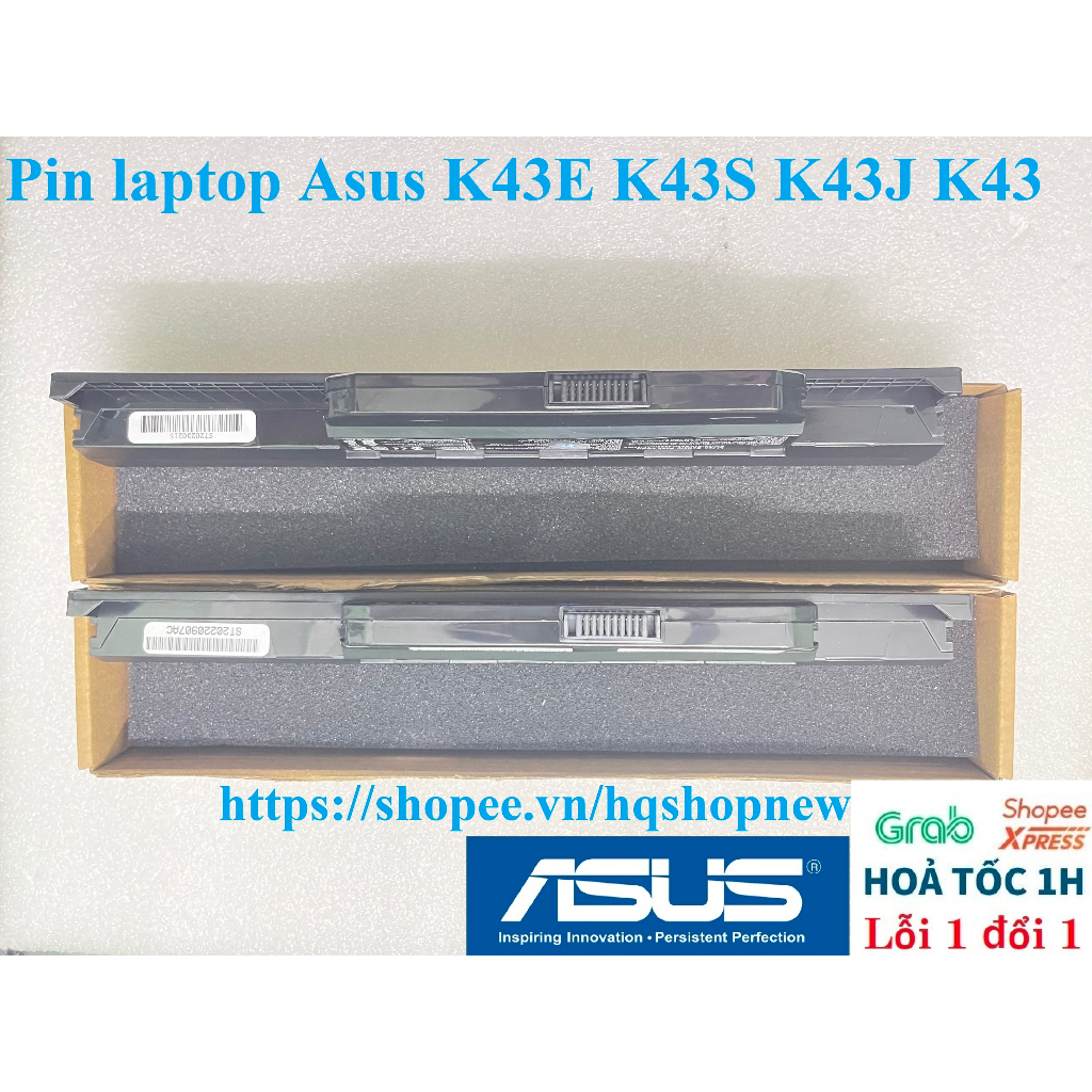 ⚡ Pin laptop Asus K43E K43S K43J K43