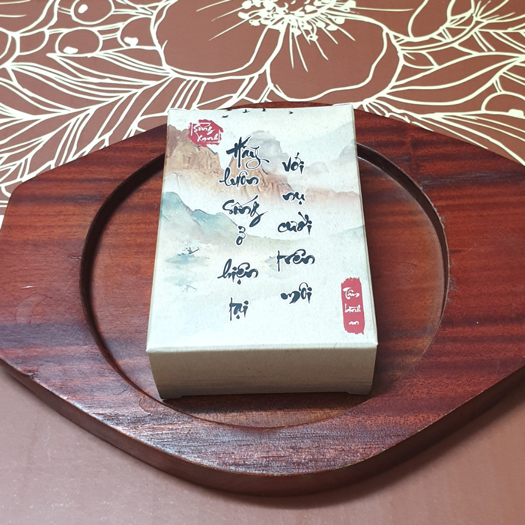 Bộ thẻ quà tặng thư pháp - Lời Của Bình Yên