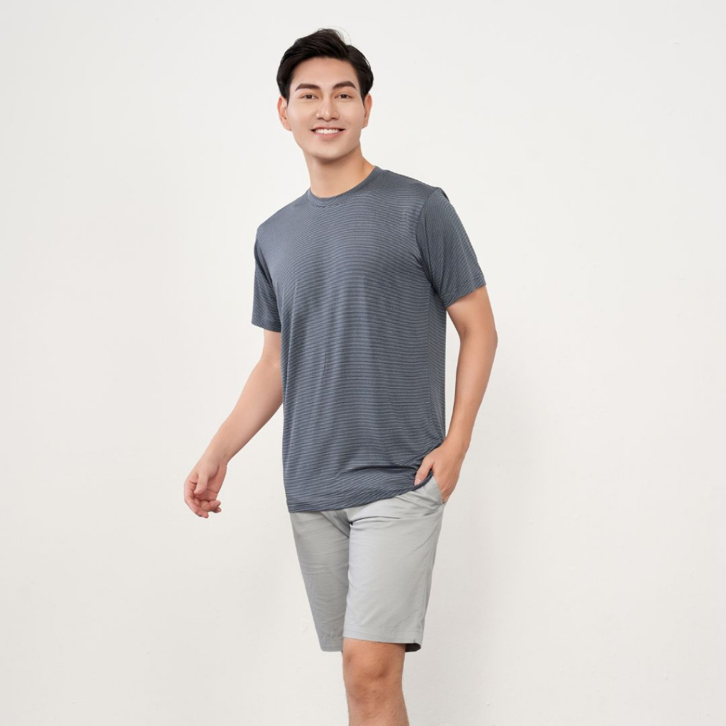 Áo thun nam cao cấp Lizard nhiều màu co dãn thấm hút mồ hôi - 1SP23T127