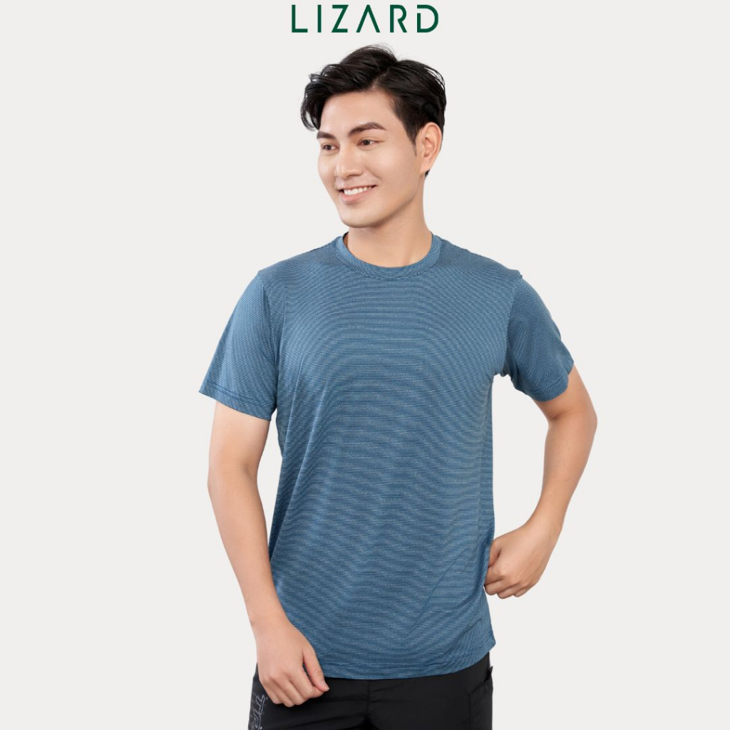 Áo thun nam cao cấp Lizard nhiều màu co dãn thấm hút mồ hôi - 1SP23T127