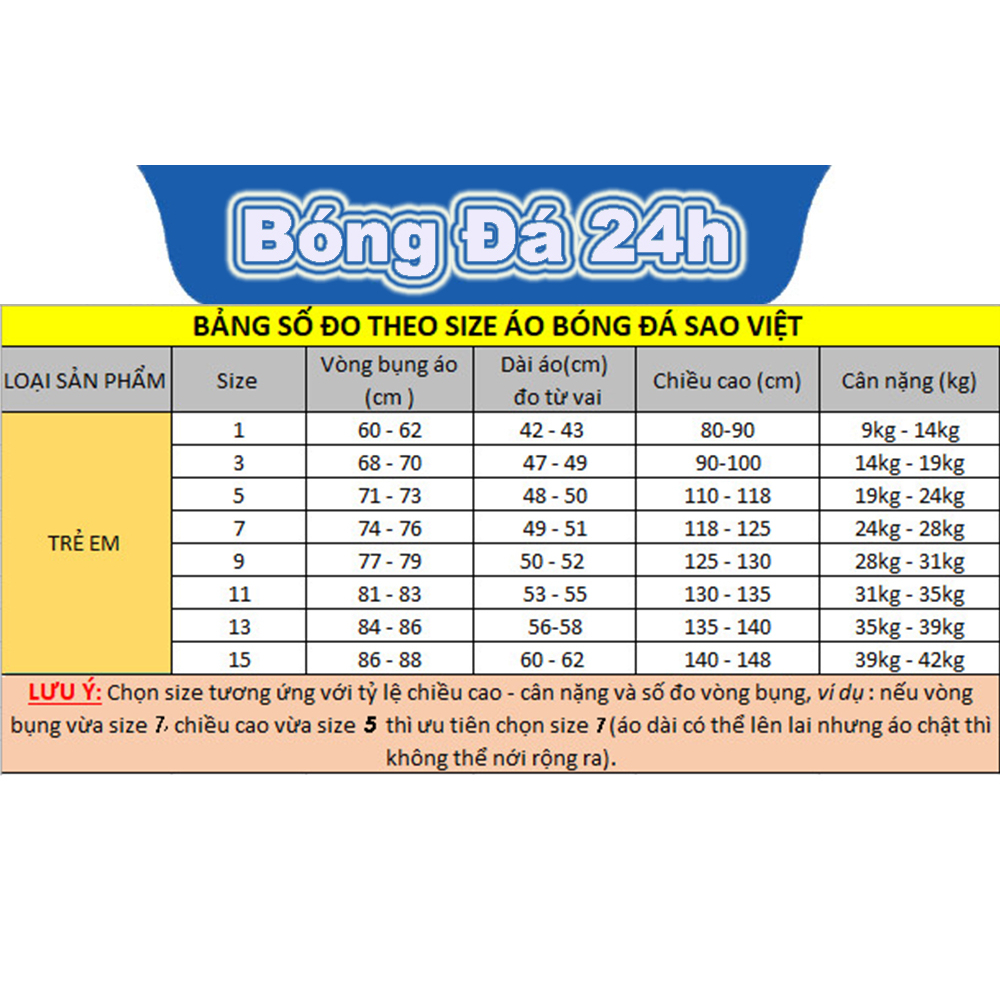 Quần Áo Bóng Đá ,Đồ Đá Bóng Trẻ Em Sao Việt Real Chất Liệu Thun Lạnh ,Thoáng Mát Cao Cấp Cho Bé