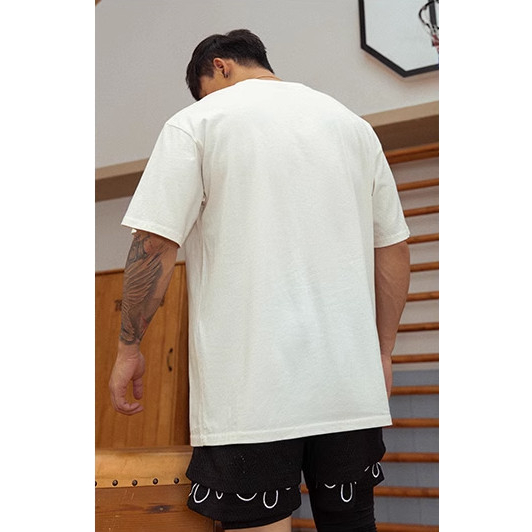 Áo Phông Hè Cổ Tròn Nam Nữ Tay Lỡ Bóng Rổ BLUESFLI 3D Sành Điệu, Chất Liệu Cotton Khô Mềm Mịn Thấm Hút Mồ Hôi Cực Tốt