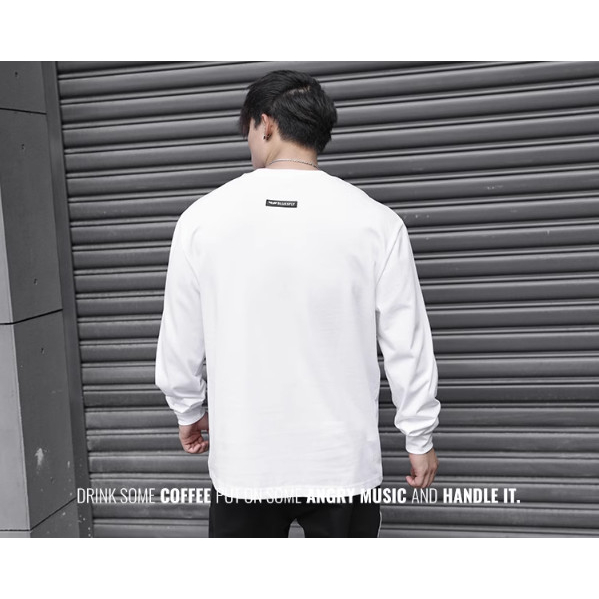 Áo Nỉ Cổ Trắng Tròn Thời Trang Unisex Nam Nữ Sành Điệu Phong Cách BLUES Hot Trend, Chất Liệu Nỉ Ngoại Ấm Áp Bền Đẹp