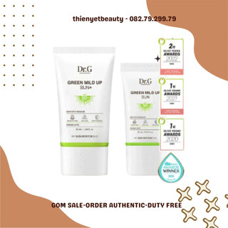 Mild up - kem chống nắng dr. g green mild up sun+ spf50+ pa++++