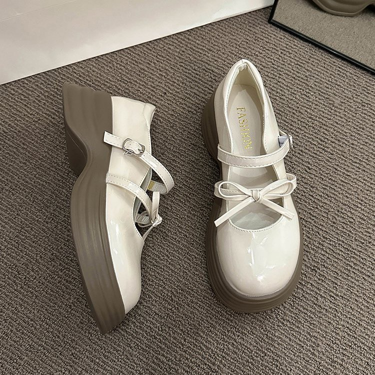 Giày Oxford Nữ 5 Phân Xu Hướng Mới Trẻ Trung Full Hộp Chất Da Mềm