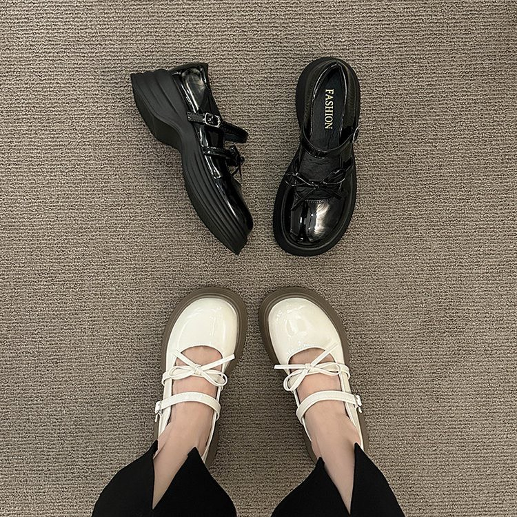 Giày Oxford Nữ 5 Phân Xu Hướng Mới Trẻ Trung Full Hộp Chất Da Mềm