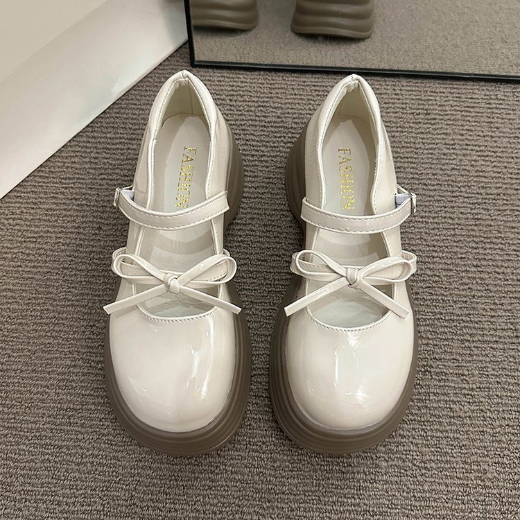 Giày Oxford Nữ 5 Phân Xu Hướng Mới Trẻ Trung Full Hộp Chất Da Mềm