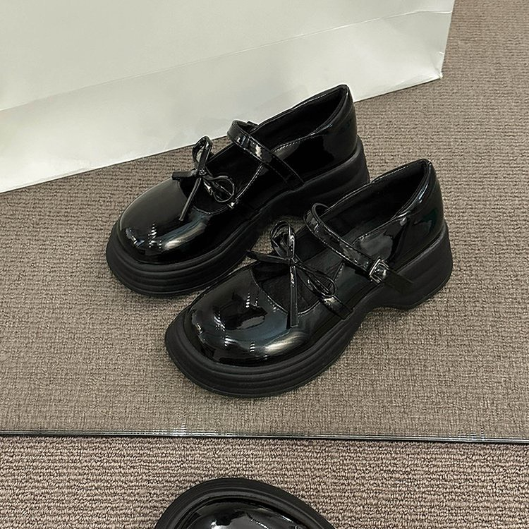 Giày Oxford Nữ 5 Phân Xu Hướng Mới Trẻ Trung Full Hộp Chất Da Mềm