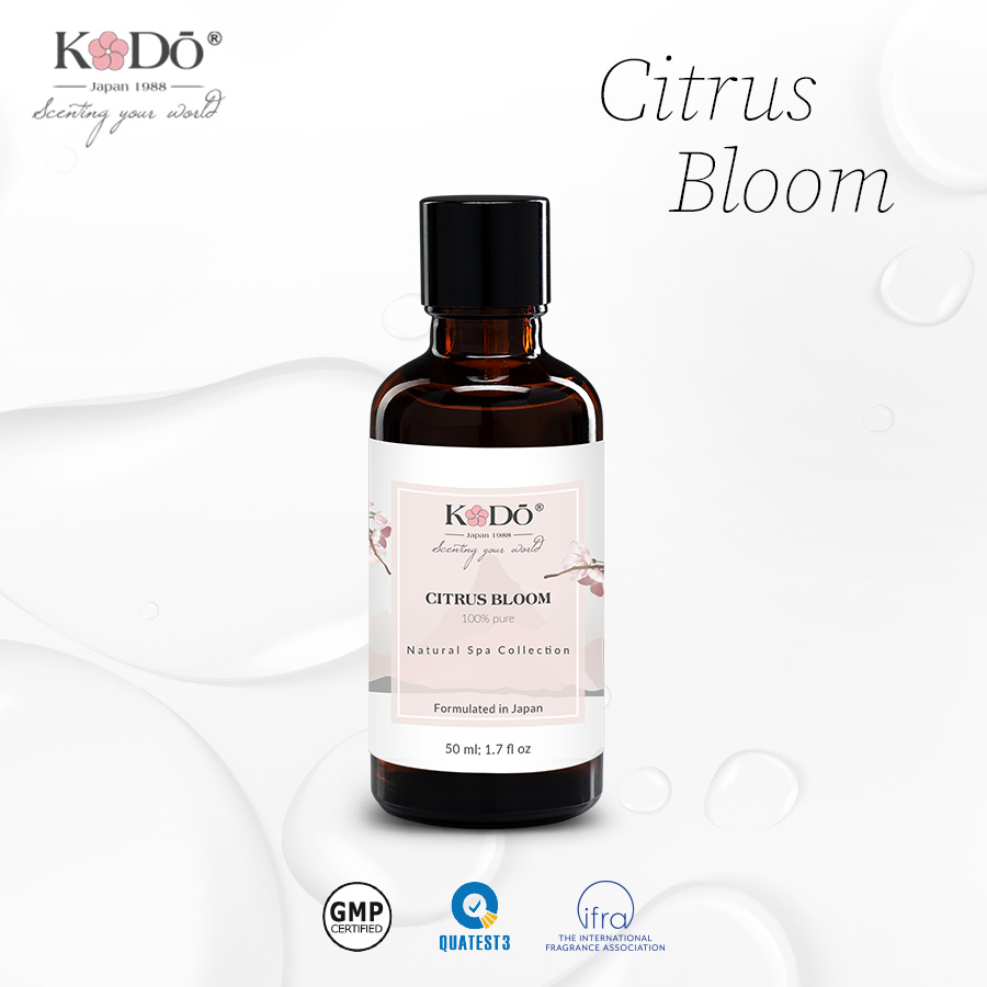 KODO - Citrus Bloom - Tinh Dầu Nước Hoa Thơm Phòng Nguyên Chất – Natural Collection - 10/50/110ml, QUATEST3 tested