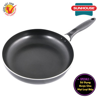 Chảo bếp từ chống dính Sunhouse SHM - Kích thước lòng chảo 20-30cm - Sử dụng được cho mọi loại bếp
