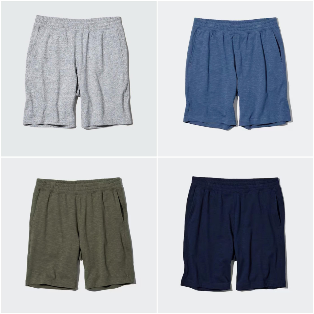 Quần short thun U.N.I, vải Airism thoáng mát, có Bigsize