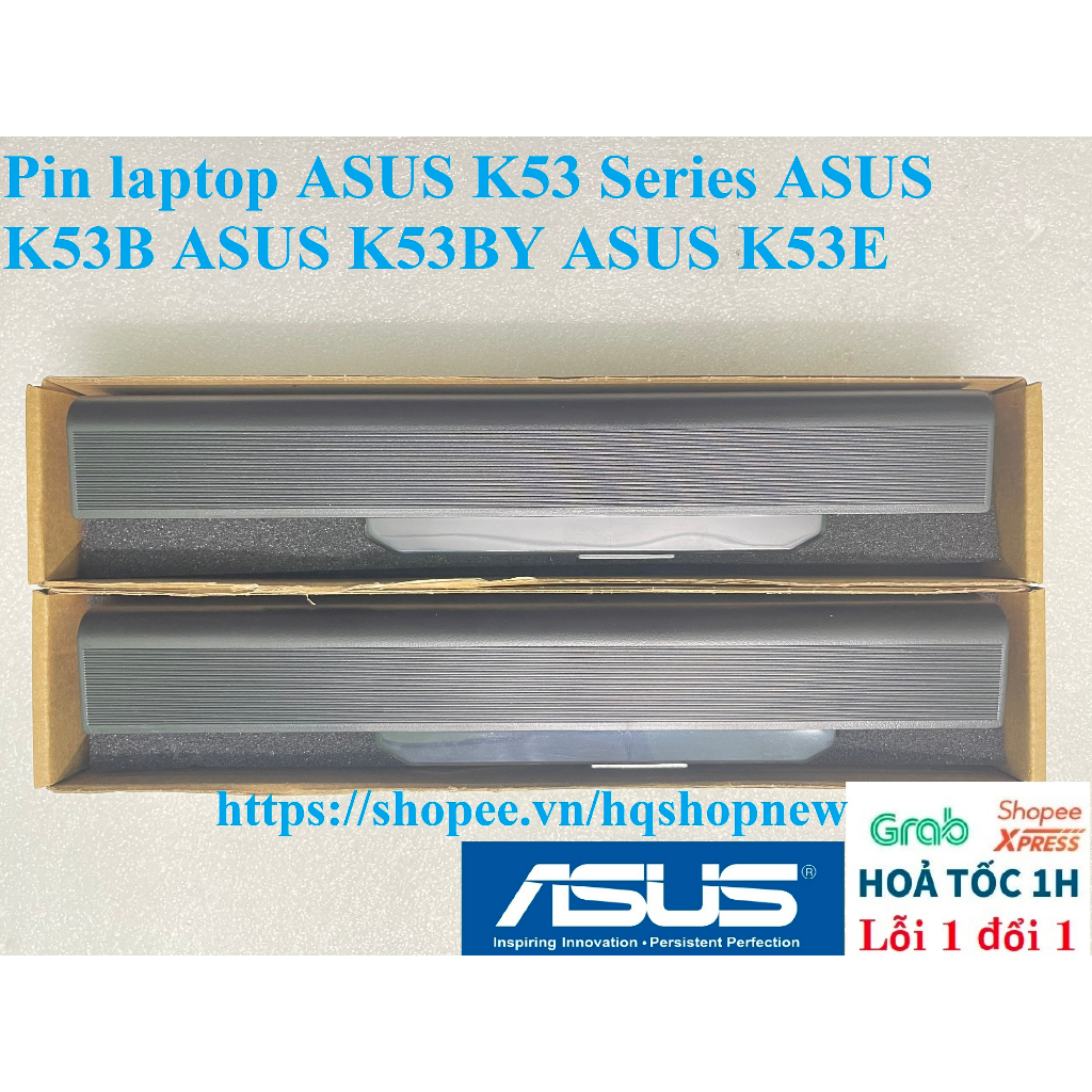 ⚡Pin laptop ASUS K53 Series ASUS K53B ASUS K53BY ASUS K53E