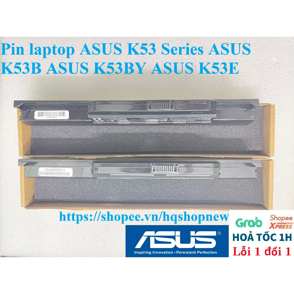 ⚡Pin laptop ASUS K53 Series ASUS K53B ASUS K53BY ASUS K53E