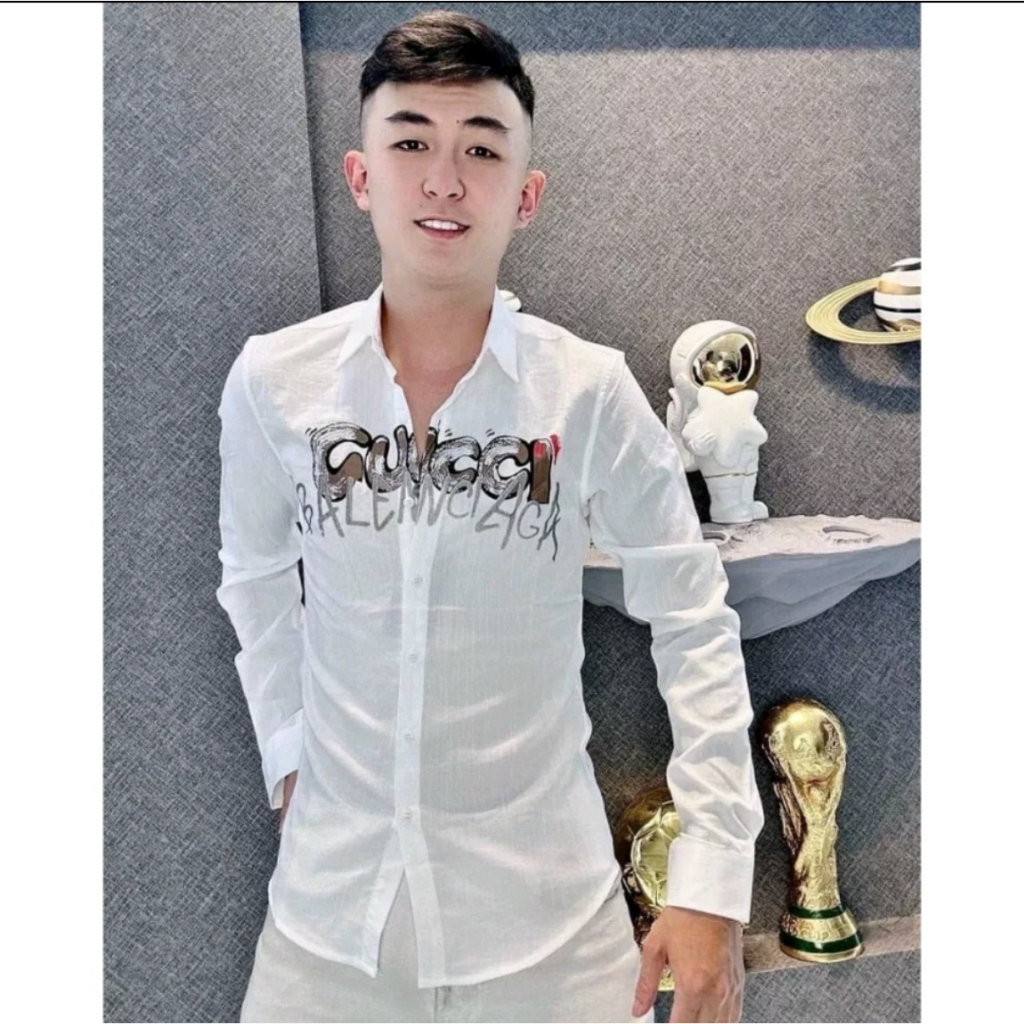 Áo sơ mi nam sơ  mi ngắn tay in họa tiết cực đẹp chất đũi cao cấp chống nhăn xù mẫu mới DMENSHOP