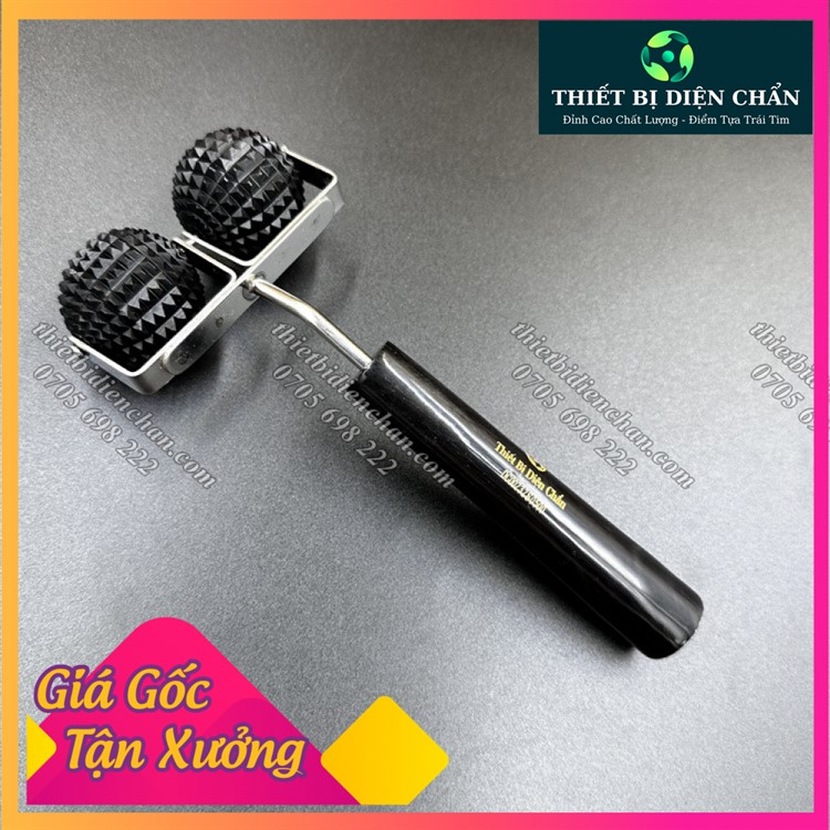 Cây Lăn Cầu Gai Đôi Lớn Diện Chẩn (Sừng) - Dụng Cụ Diện Chẩn