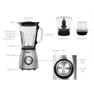 Phụ kiện Máy xay sinh tố đa năng DMAX BL9702-GS