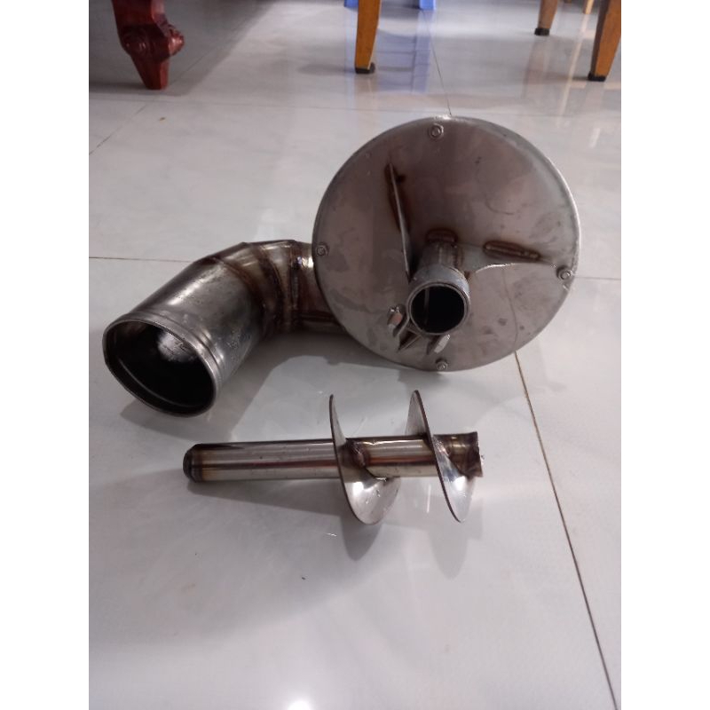 BƯƠM BÙN INOX DÙNG CHO MÁY XĂNG CỐT THẲNG TỪ 5.5HP ĐẾN 7.5HP LH 0975880350