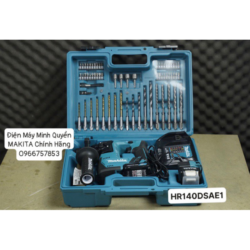 Máy Khoan Bê Tông Chạy Pin 12V HR140DSAE1 Chính Hãng