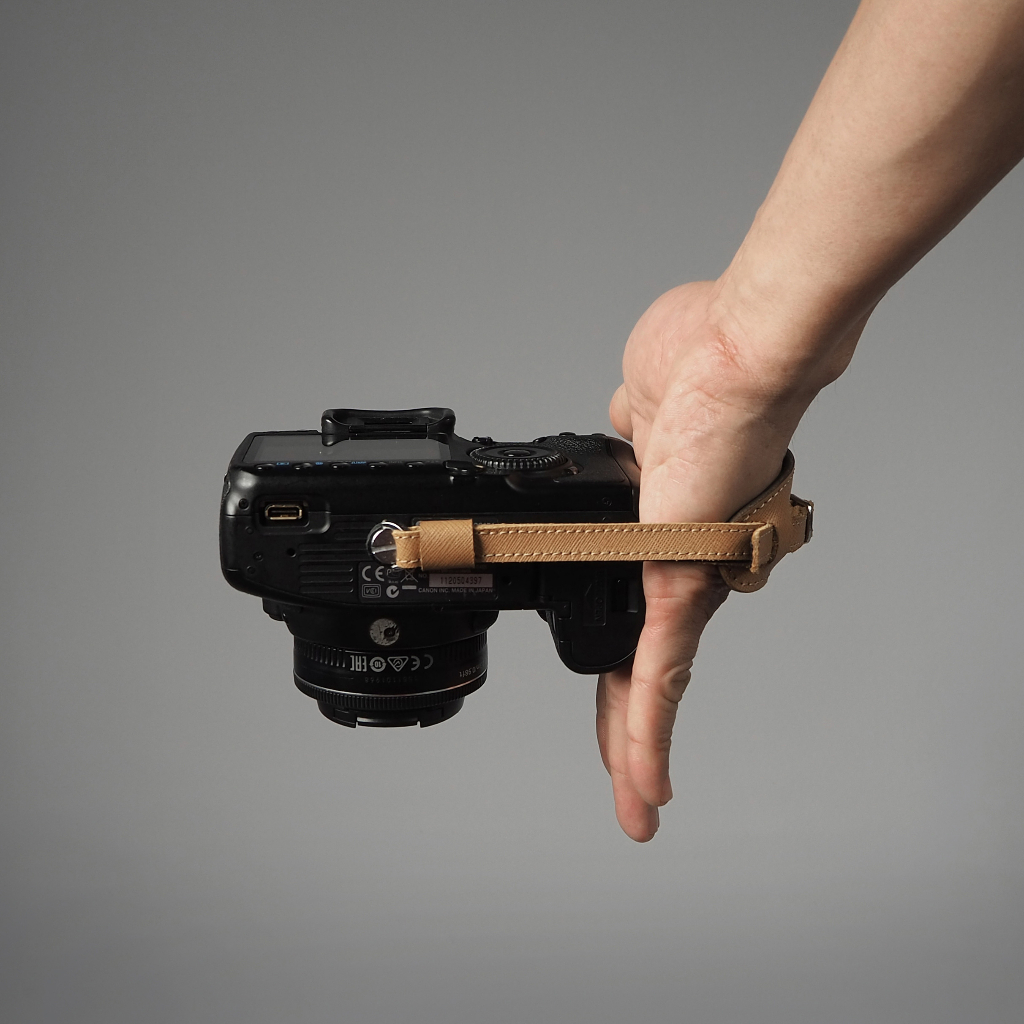 Dây đeo máy ảnh cổ tay. Pro Hand Strap Grip Leather