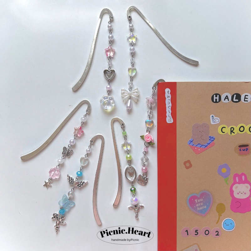 | Picnic Heart | BOOKMARKS BEADS