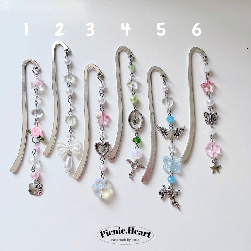 | Picnic Heart | BOOKMARKS BEADS